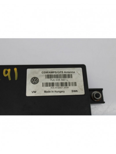 Recambio de antena para volkswagen touareg (7la) 3.0 v6 tdi dpf referencia OEM IAM 7L6035507L