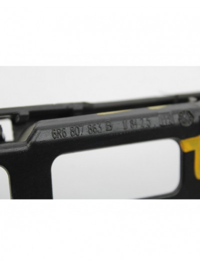 Recambio de soporte paragolpes trasero para volkswagen polo (6r1) sport by r-line referencia OEM IAM 6R6807863B