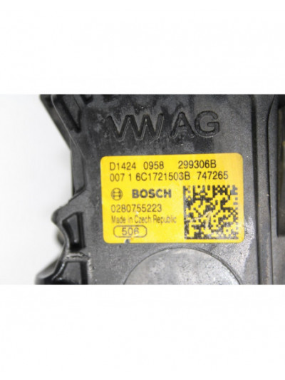 Recambio de potenciometro pedal para volkswagen polo (6r1) sport by r-line referencia OEM IAM 6C1721503B