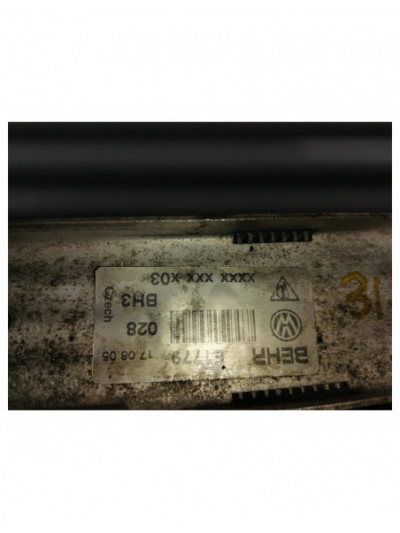 Radiador de agua VOLKSWAGEN TOUAREG TDI V6 Diesel 224CV 165KW 2005