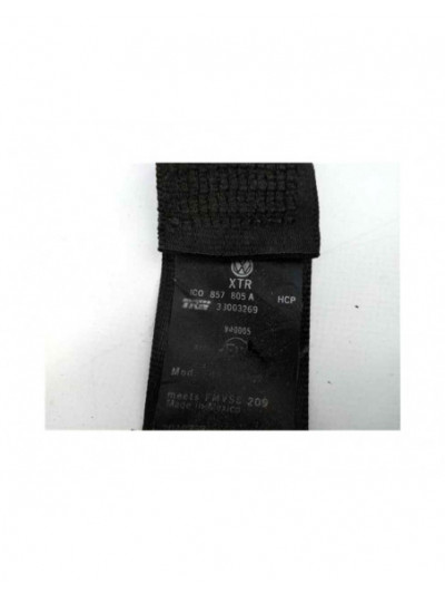 Recambio de cinturon seguridad trasero izquierdo para volkswagen new beetle (9c1/1c1) 1.6 referencia OEM IAM 1C0857805AHCP