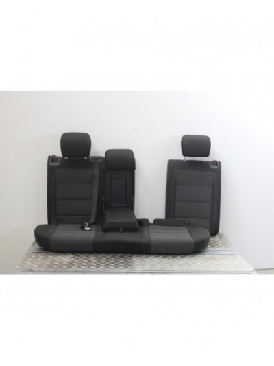 Recambio de asientos traseros para volkswagen golf vi (5k1) advance bluemotion referencia OEM IAM NEGRO