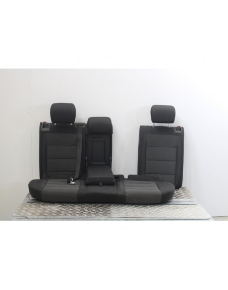 Recambio de asientos traseros para volkswagen golf vi (5k1) advance bluemotion referencia OEM IAM NEGRO