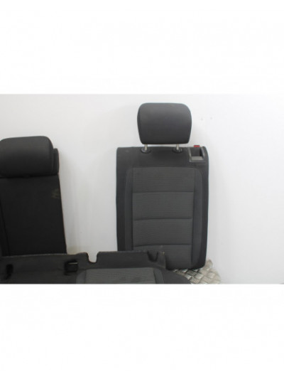 Recambio de asientos traseros para volkswagen golf vi (5k1) advance bluemotion referencia OEM IAM NEGRO
