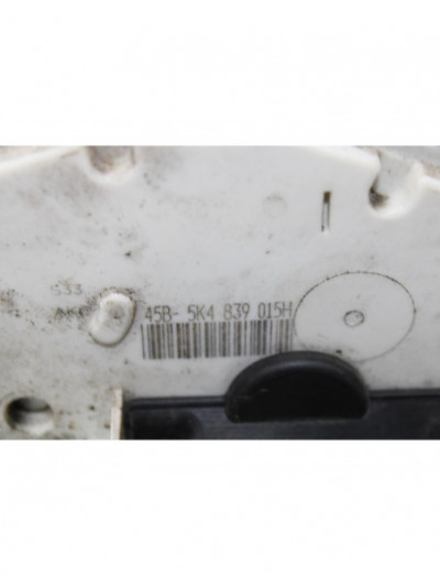 Recambio de cerradura puerta trasera izquierda para volkswagen golf vi (5k1) advance referencia OEM IAM 5K4839015H