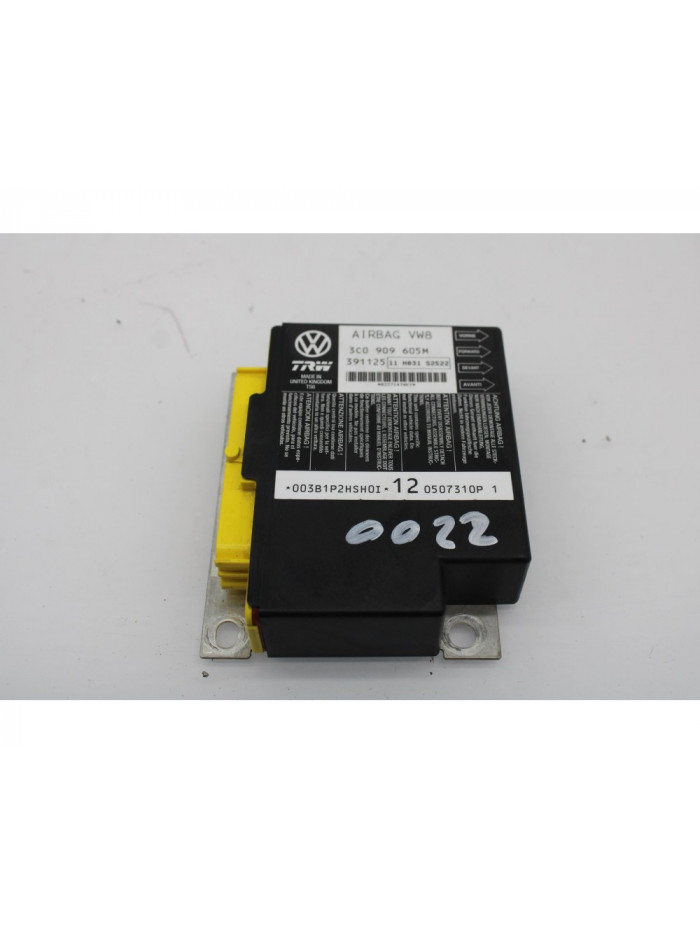 Centralita airbag VOLKSWAGEN PASSAT BERLINA 1.9 TDI 2007