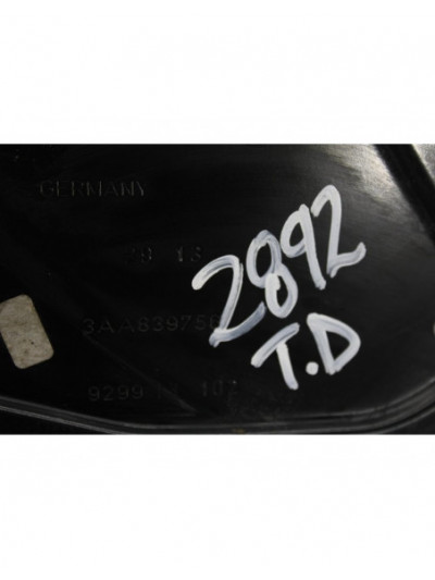 Recambio de elevalunas trasero derecho para volkswagen passat variant (365) highline bluemotion referencia OEM IAM 3AA839756