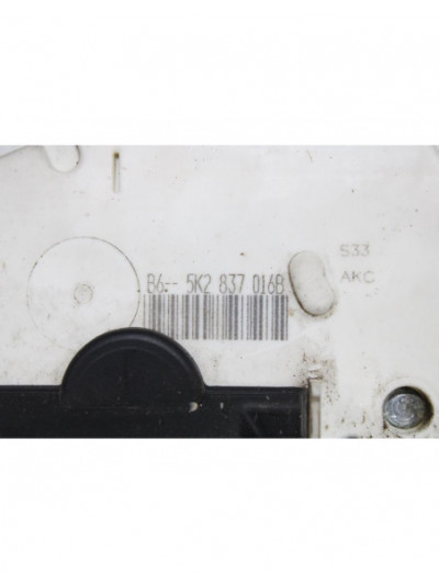 Recambio de cerradura puerta delantera derecha para volkswagen golf vi (5k1) advance bluemotion referencia OEM IAM 5K2837016B