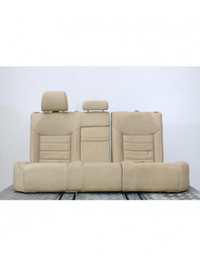 Recambio de asientos traseros para volkswagen touareg (7l6) v6 tdi referencia OEM IAM PIELBEIG