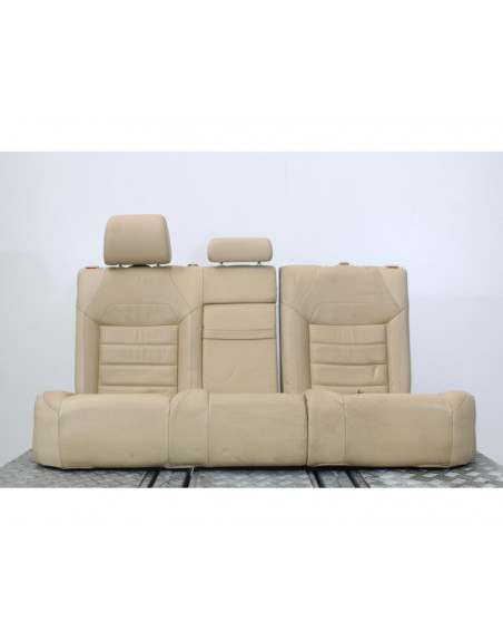 Recambio de asientos traseros para volkswagen touareg (7l6) v6 tdi referencia OEM IAM PIELBEIG