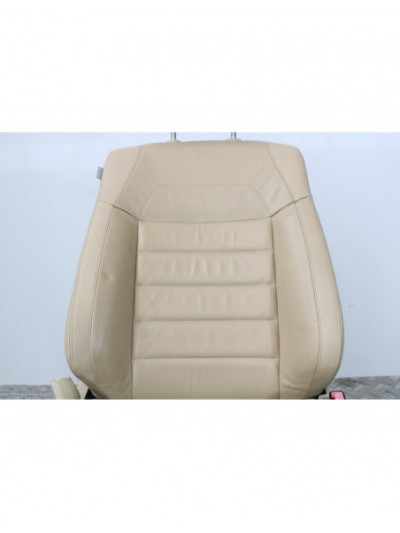 Recambio de asiento delantero derecho para volkswagen touareg (7l6) v6 tdi referencia OEM IAM PIELBEIGELECTRICO