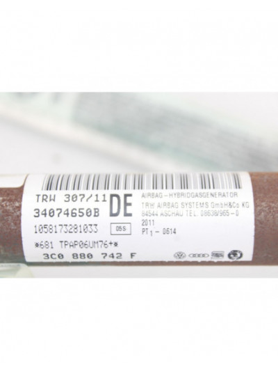 Recambio de airbag cortina delantero derecho para volkswagen passat variant (365) exclusive bluemotion referencia OEM IAM 3C0880