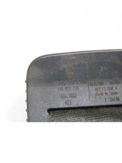 Recambio de cinturon seguridad trasero central para volkswagen touran (1t1) 1.9 tdi referencia OEM IAM 1T0857807C