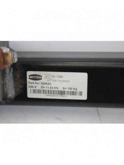Recambio de enganche remolque para volkswagen tiguan (5n1) advance referencia OEM IAM VW62U