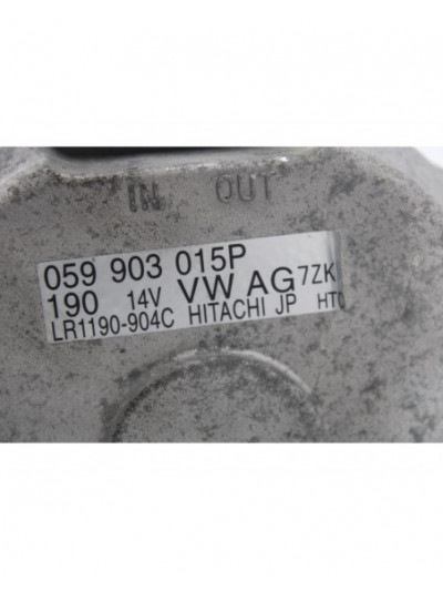 Recambio de alternador para volkswagen touareg (7l6) v6 tdi referencia OEM IAM 059903015P