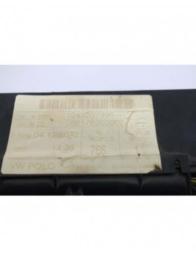 Recambio de caja reles / fusibles para volkswagen polo (6r1) advance referencia OEM IAM 086176202002