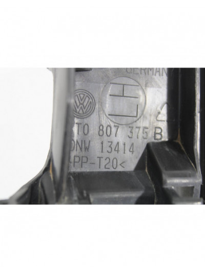 Recambio de soporte izquierdo paragolpe trasero para volkswagen touran (1t2) 2.0 tdi referencia OEM IAM 1T0807375B