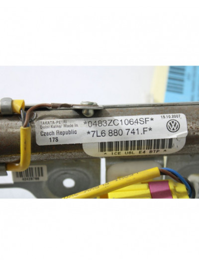 Recambio de airbag lateral trasero izquierdo para volkswagen touareg (7la) 3.0 v6 tdi dpf referencia OEM IAM 7L6880741F 7L688074