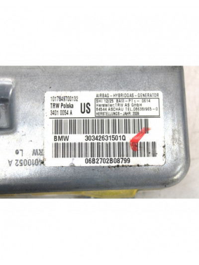 Recambio de airbag lateral delantero izquierdo para bmw x3 (e83) 2.0 d referencia OEM IAM 30342631501Q