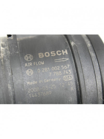 Recambio de caudalimetro para bmw serie 3 berlina (e90) 318d referencia OEM IAM 7788743/0281002567