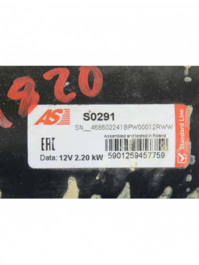 Motor arranque BMW 1 116 d Diesel 116CV 85KW 2012