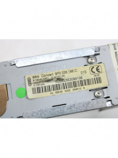 Recambio de sistema audio / radio cd para audi a3 (8p1) 1.9 tdi referencia OEM IAM 8P0035186C