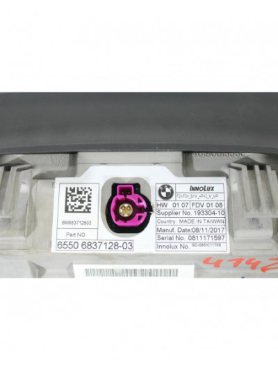 Pantalla multifuncion BMW 2 Coupé 218 i 2015