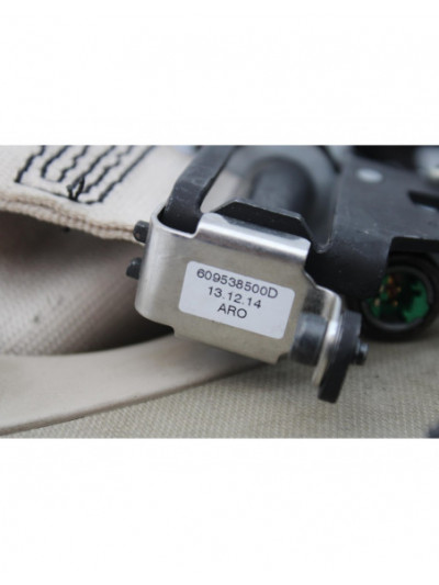 Recambio de cinturon seguridad delantero derecho para bmw serie 5 lim. (f10) 520d referencia OEM IAM 610126200D