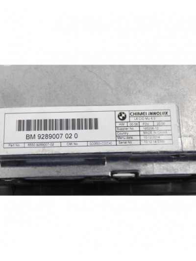 Pantalla multifuncion BMW SERIE 5 LIM. 520d 2015