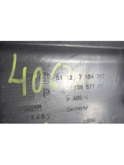 Recambio de soporte izquierdo paragolpe trasero para bmw serie 5 lim. (f10) 525d referencia OEM IAM 51127184767