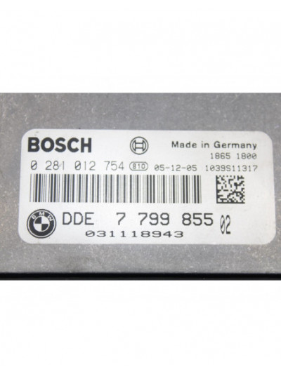 Recambio de centralita motor uce para bmw serie 1 berlina (e81/e87) 120d referencia OEM IAM 779985502