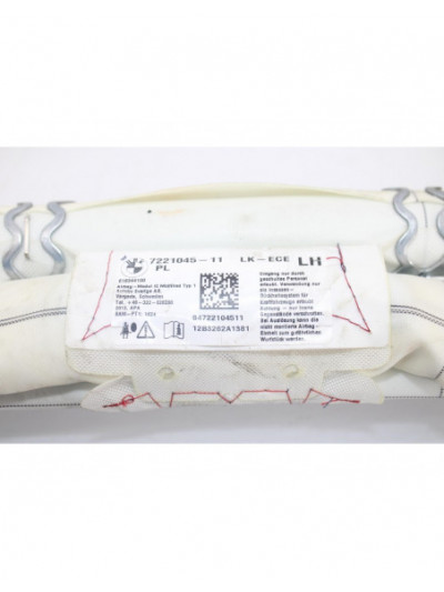 Recambio de airbag cortina delantero izquierdo para bmw serie 1 lim. (f21) 116d referencia OEM IAM 722104511