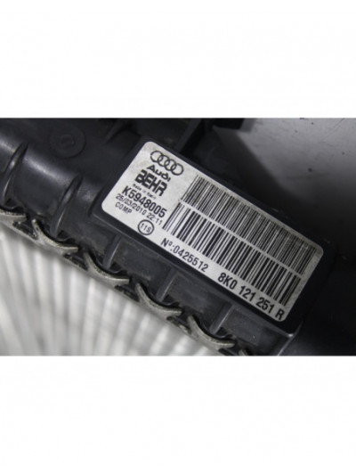 Radiador de agua AUDI A4 B8 2.0 TDI Diesel 136CV 100KW 2010