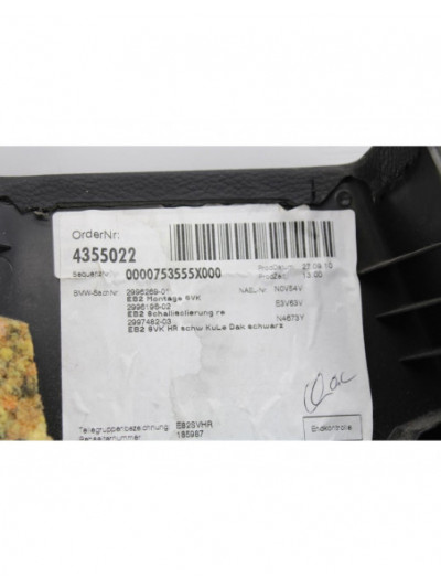 Recambio de guarnecido trasero derecho para bmw serie 1 coupe (e82) 120d referencia OEM IAM 299626901