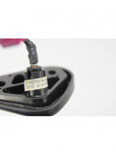 Recambio de parasol izquierdo para bmw serie 1 coupe (e82) 120d referencia OEM IAM 7252503NEGRO