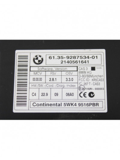 Modulo electronico BMW X6 xDrive40d 2014