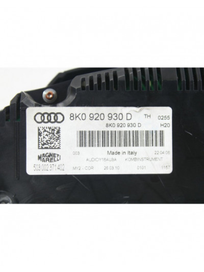 Cuadro instrumentos AUDI A4 B8 2.0 TDI 2010