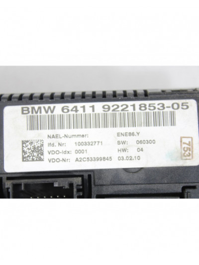 Mando climatizador BMW SERIE 1 COUPE 120d 2010