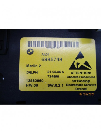 Interruptor apagado sensores parqueo BMW SERIE 5 BERLINA 525d 2006