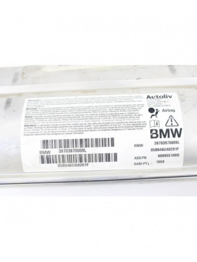 Recambio de airbag delantero derecho para bmw serie 5 berlina (e60) 525d referencia OEM IAM 39703970809L