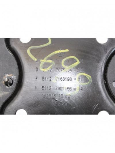 Recambio de refuerzo paragolpes delantero para bmw serie 5 berlina (e60) 525d referencia OEM IAM 5112703371412