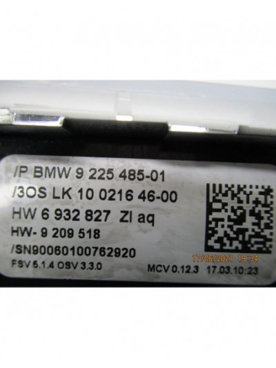 Luz interior BMW SERIE 1 BERLINA 118d 2007