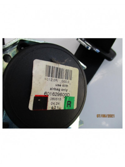 Recambio de cinturon seguridad delantero derecho para bmw serie 5 berlina (e60) 525d referencia OEM IAM 601629600D