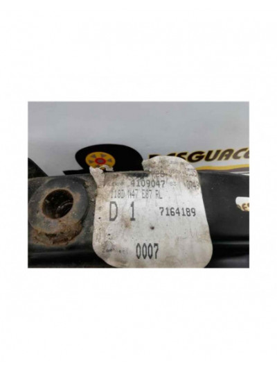 Recambio de refuerzo paragolpes trasero para bmw serie 1 berlina (e81/e87) referencia OEM IAM 4109047