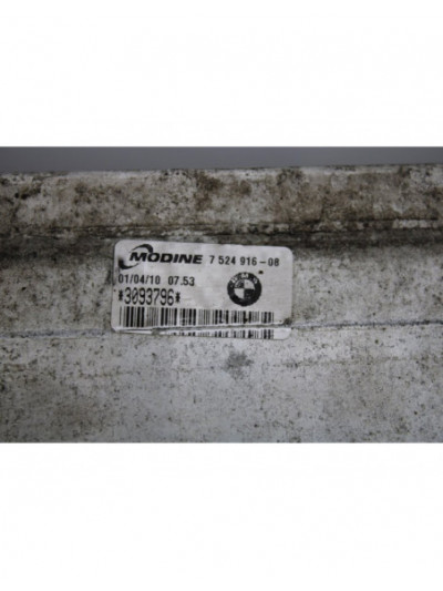 Intercooler BMW SERIE 1 BERLINA 116d Diesel 116CV 85KW 2010