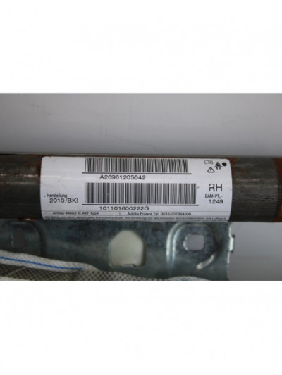 Recambio de airbag cortina delantero derecho para bmw mini clubman (r55) cooper d referencia OEM IAM 6079650