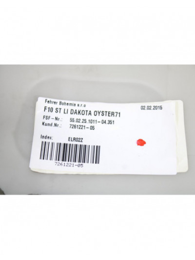 Recambio de guarnecido trasero izquierdo para bmw serie 5 lim. (f10) 520d referencia OEM IAM 726122105OREJAASIENTO4402TI