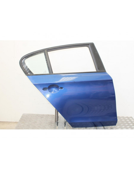 Recambio de puerta trasera izquierda para bmw serie 1 berlina (e81/e87) 116d referencia OEM IAM AZUL