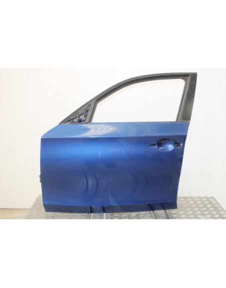 Recambio de puerta delantera izquierda para bmw serie 1 berlina (e81/e87) 116d referencia OEM IAM AZUL