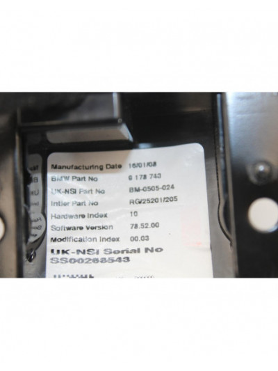 Recambio de cuadro instrumentos para bmw r56 cooper d referencia OEM IAM 9178743